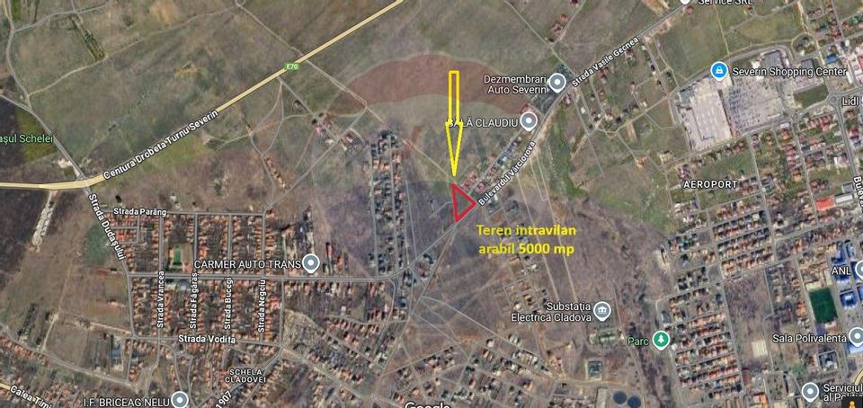 Land 5,000sqm Drobeta Turnu-Severin / Bulevardul Vârciorova
