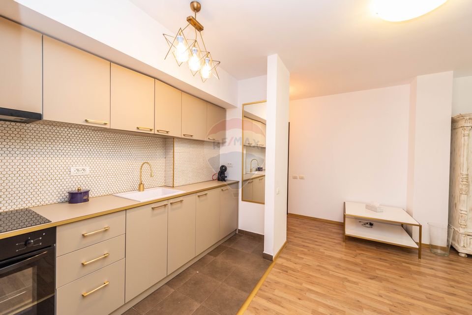 Apartament de inchiriat 56mp cu parcare Pipera Scoala Americana