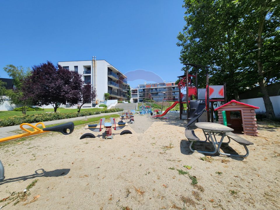 Baneasa Nordia Residence | 2 parcari | mobilat | gradina si lac