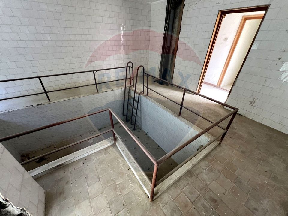 Hotel-bază de tratament, edificat în zonă cu ape sulfuroase