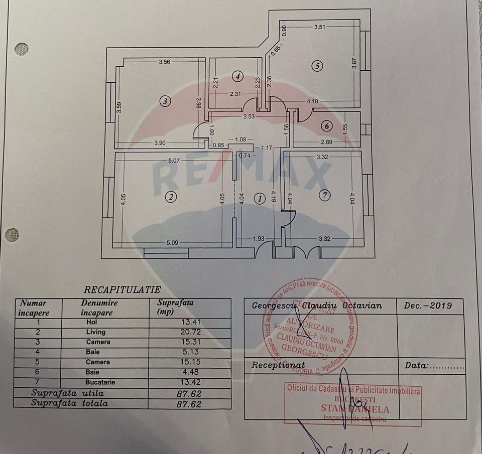 3 room Apartment for sale, Bucurestii Noi area