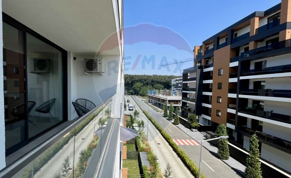 Bright 2-room apartment, in the Gendarmerie - Baneasa area