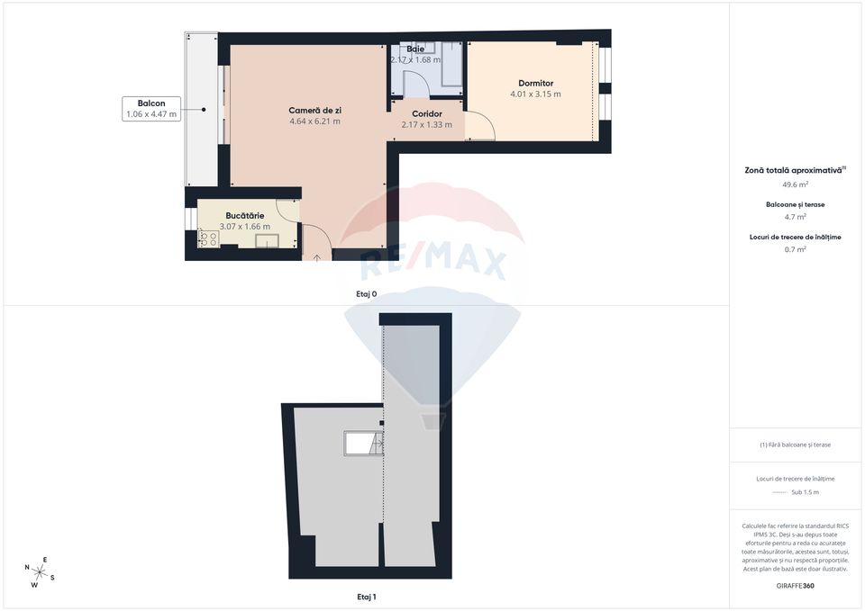 2 room Apartment for sale, Est area