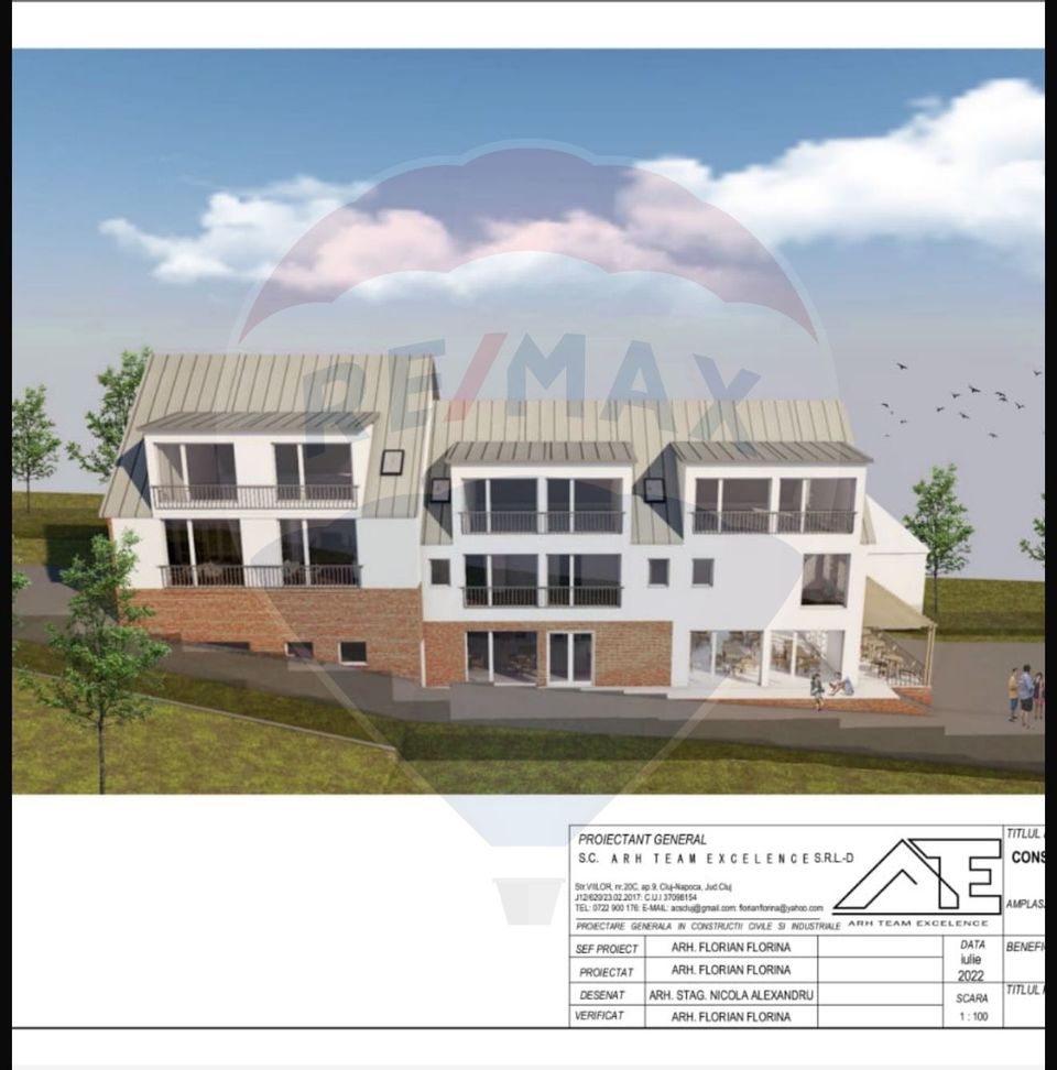 Land 2,228sqm Somesu Cald / Strada Florilor