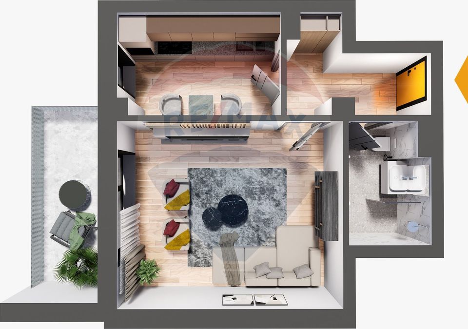 APARTAMENT CU 2 CAMERE - CUG - 0% COMISION