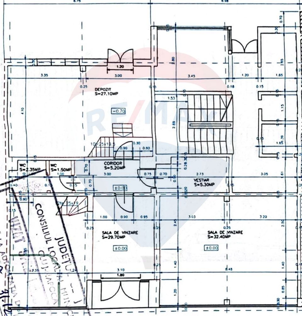 Spațiu comercial cu vitrina de 22 m | Inchiriere | Marasti