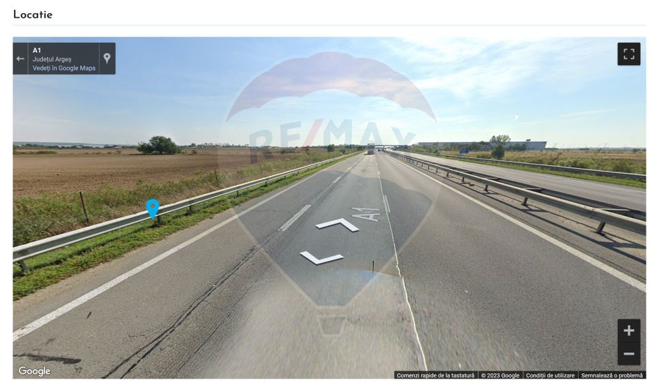 Land 15,582sqm Cateasca / Autostrada A1