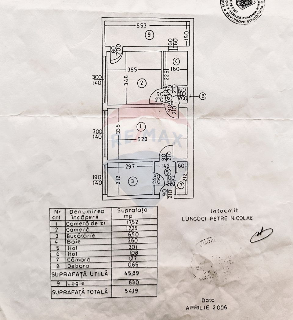 Vanzare apartament | 2 camere | Baba Novac | 54 mp | 7/10 | parc