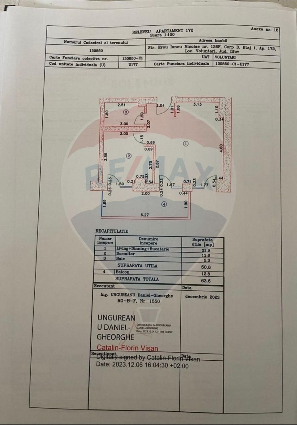 De vanzare Apartament 2 cam Cortina 126 cu loc de parcare, Pipera