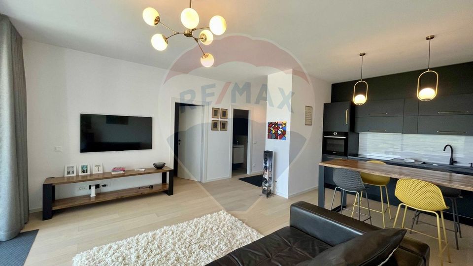 Bright 2-room apartment, in the Gendarmerie - Baneasa area