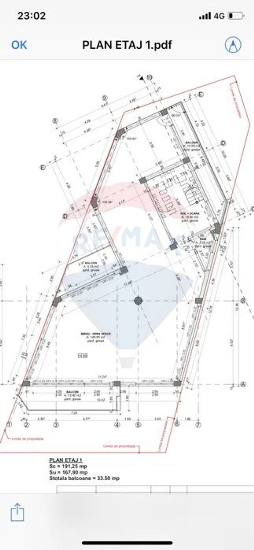 50sq.m Commercial Space for rent, Central area