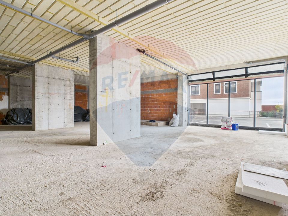 184.7sq.m Commercial Space for rent, Nord area