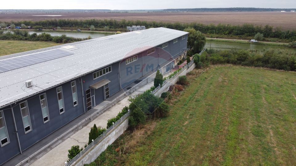 Spațiu industrial, hala, depozit logistic showroom si birouri premium