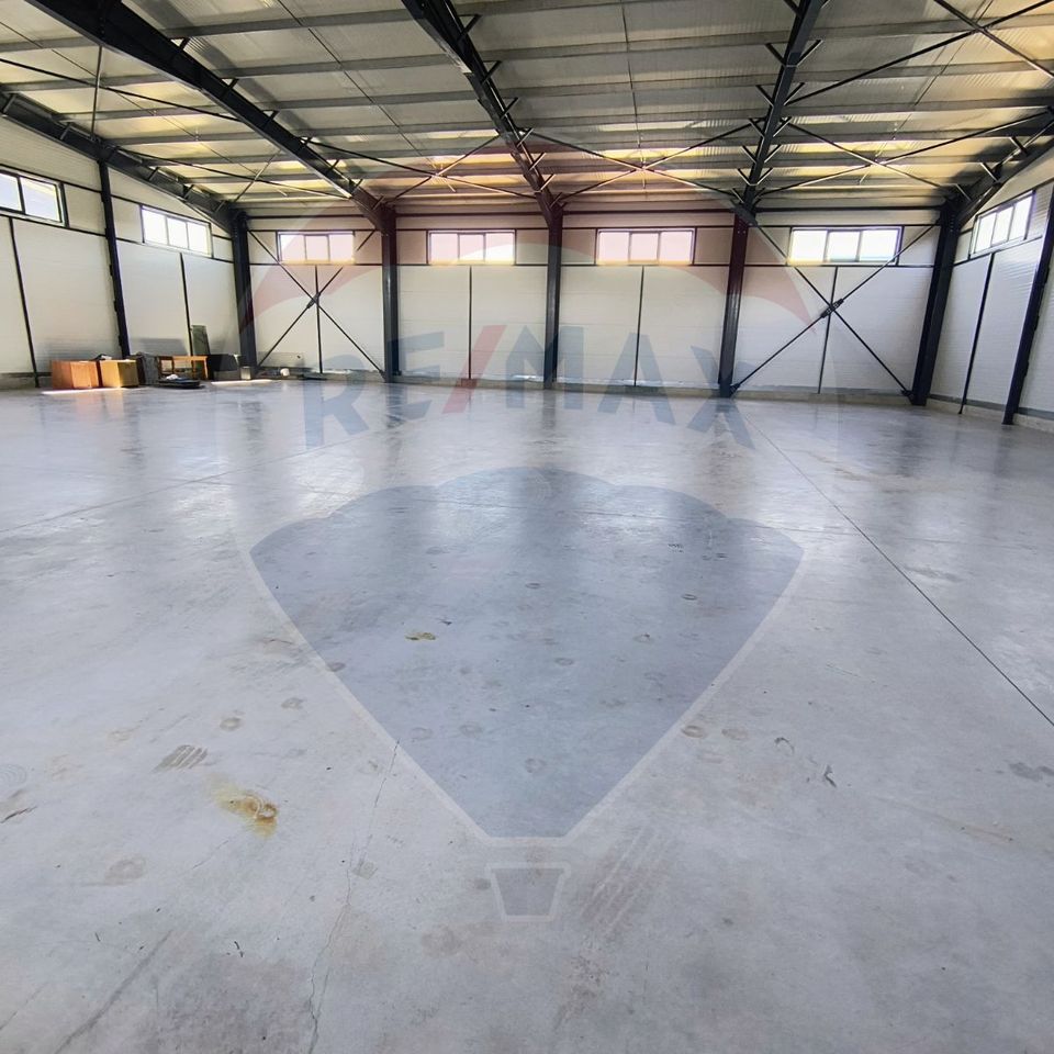 Industrial space hall 590 Sqm for rent Ciorogarla
