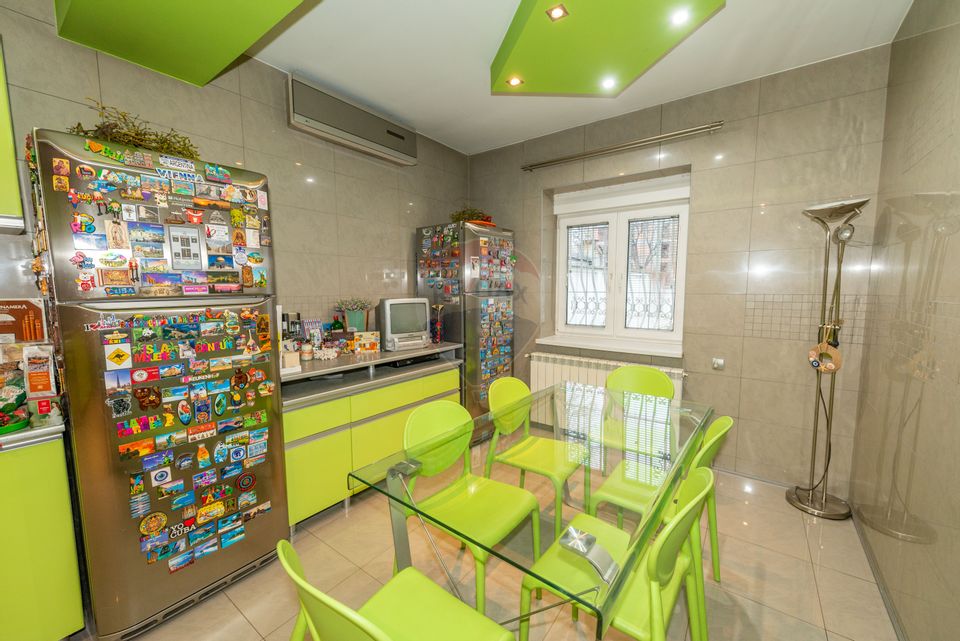 Apartment 3-4 rooms, ground floor villa 2009 Mosilor subway Obor