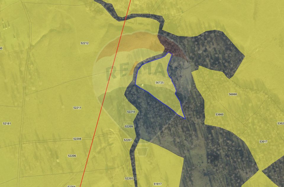 Land 6,725sqm Hoteni / Calea Valea mare