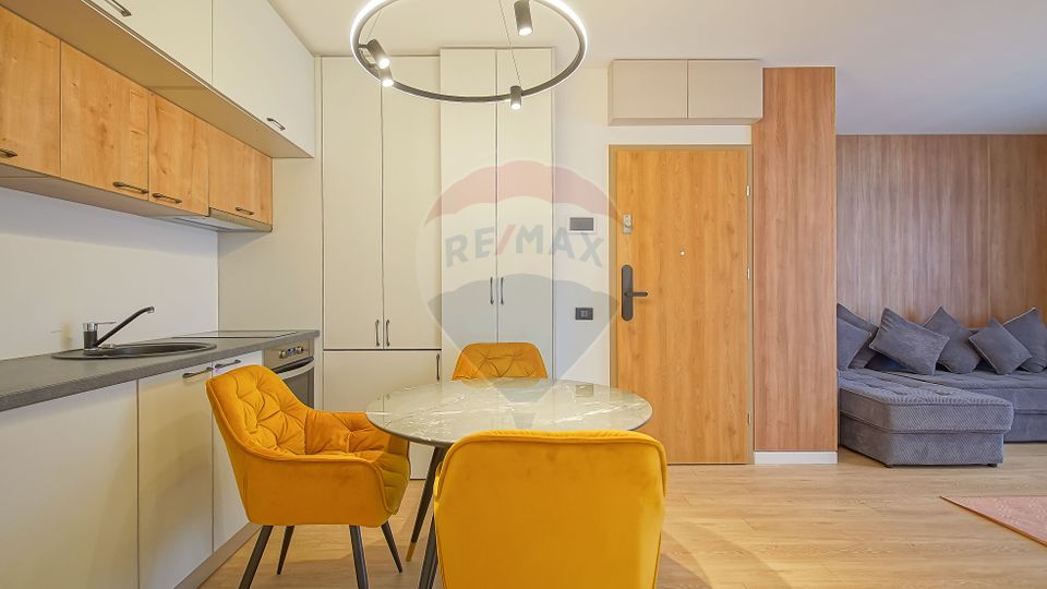 STUDIO MOBILAT SI UTILAT CU TERASĂ 17 MP | GRAND CHALET POIANA BRASOV