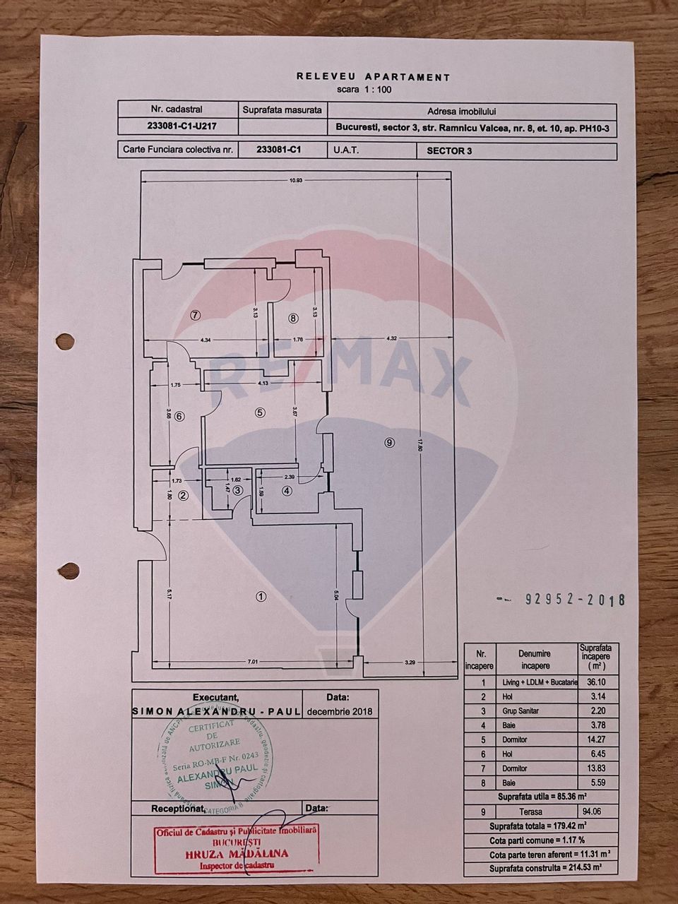 Apartament cu 3 camere de vânzare în zona Dristor