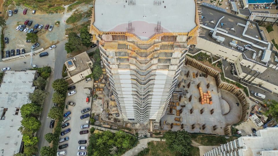 Apartament nou 2 camere de vanzare Olimp Tower etaj 16
