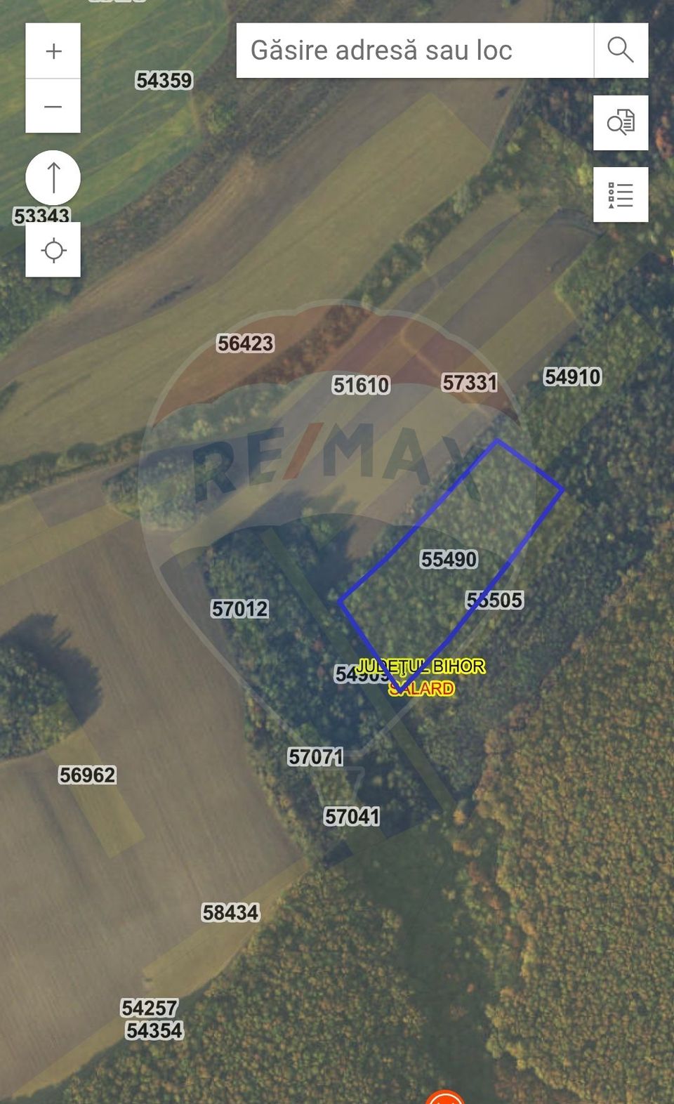 Teren forestier 15,618 mp Santimreu / com. Salard