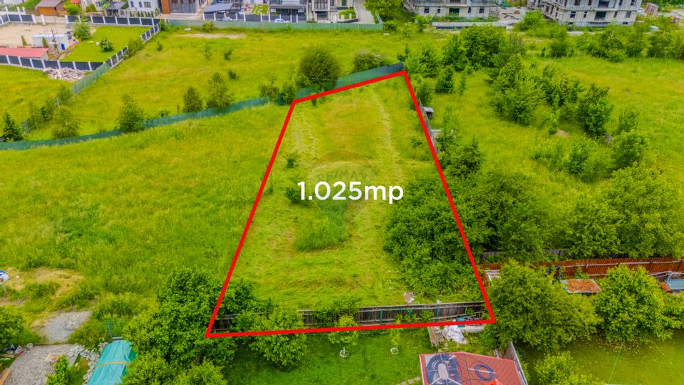 Land 1,025sqm Sacele / Strada Carpenului