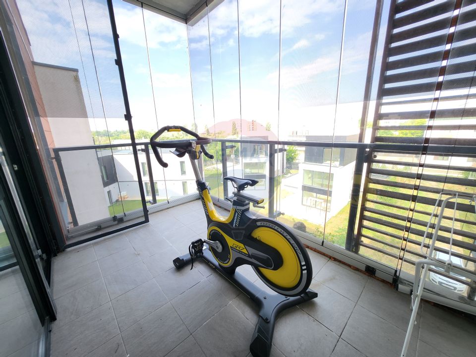 Baneasa Nordia Residence | 2 parcari | mobilat | gradina si lac