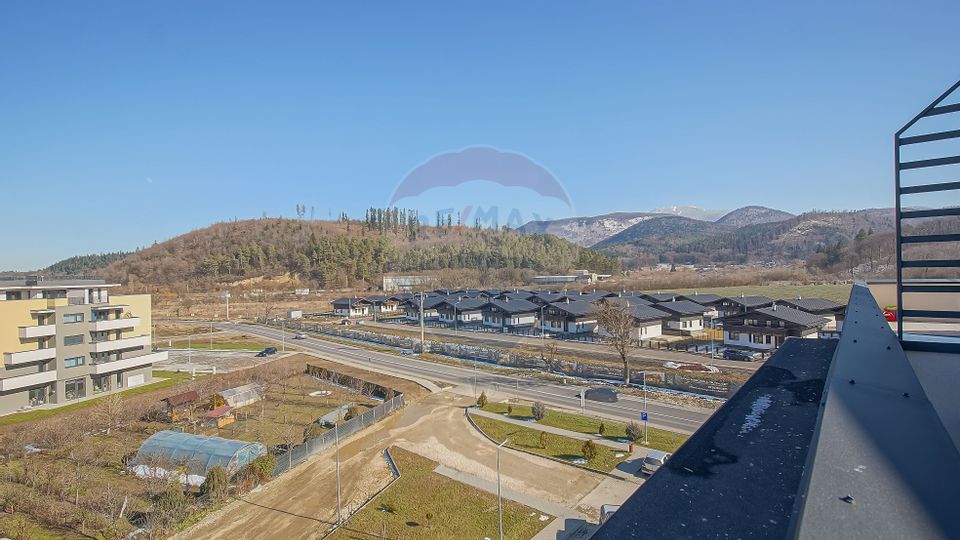 Apartament panoramic de închiriat în Râșnov– liniște, munți și apusuri