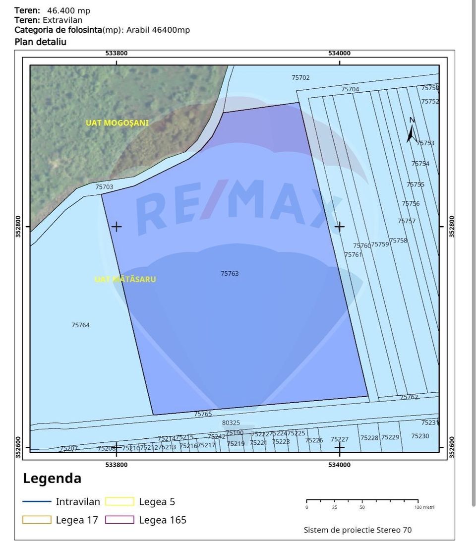 Vanzare teren extravilan agricol, com. Matasaru - Dambovita