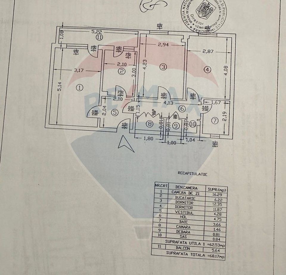Apartament cu 3 camere cochet in zona Basarabia/Arena Nationala