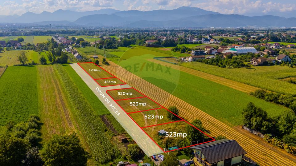 COMISION 0% Teren 520mp Brasov / Stupini