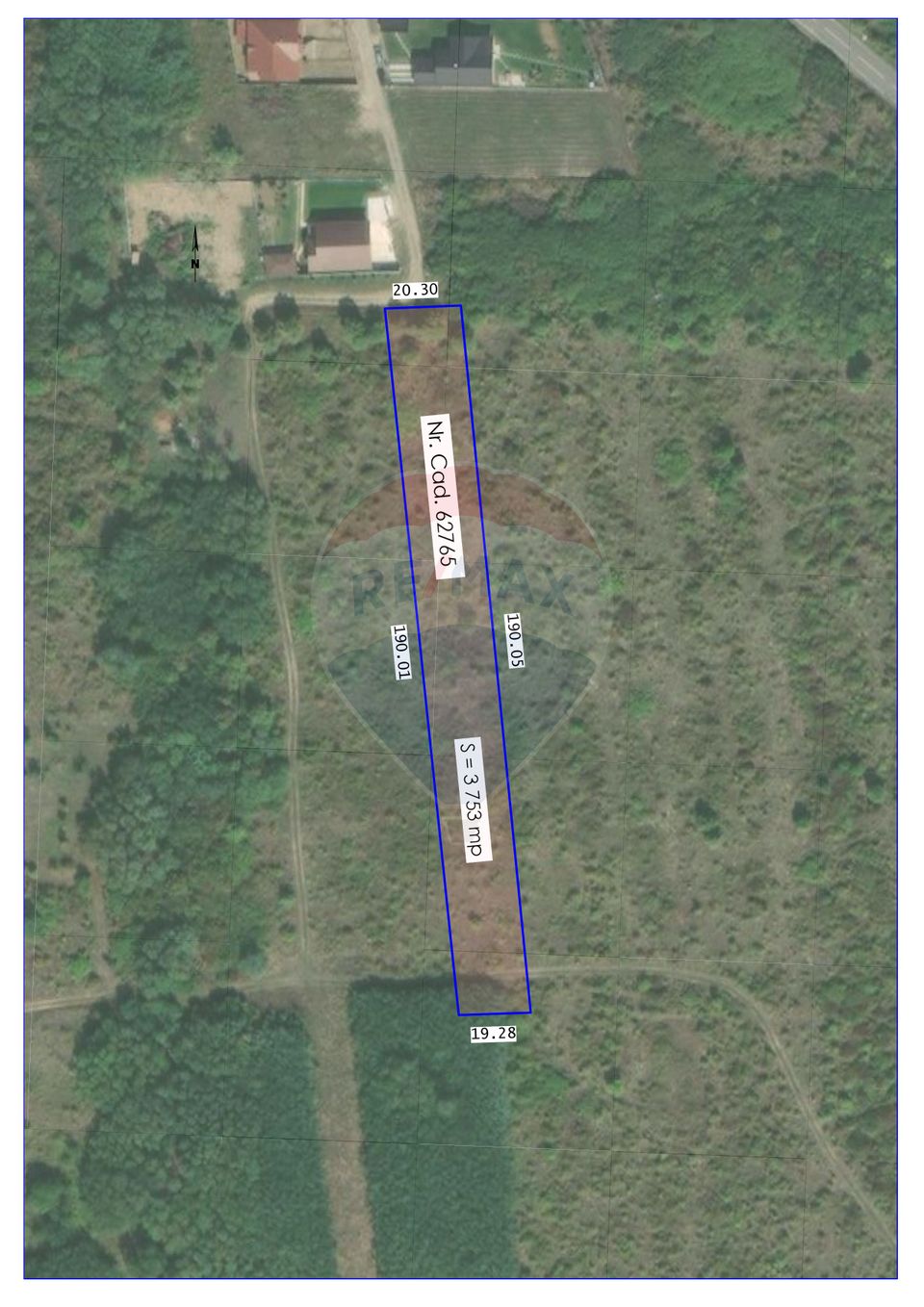 Land 3,762sqm Paleu / Strada Lacului