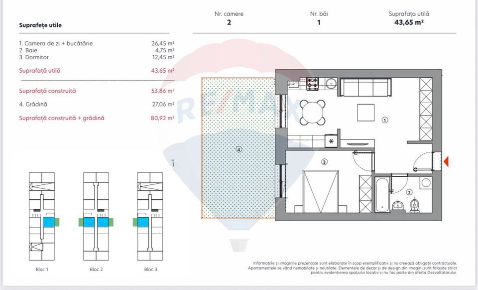 Vanzare Apartamente 2 camere Bld Theodor Pallady