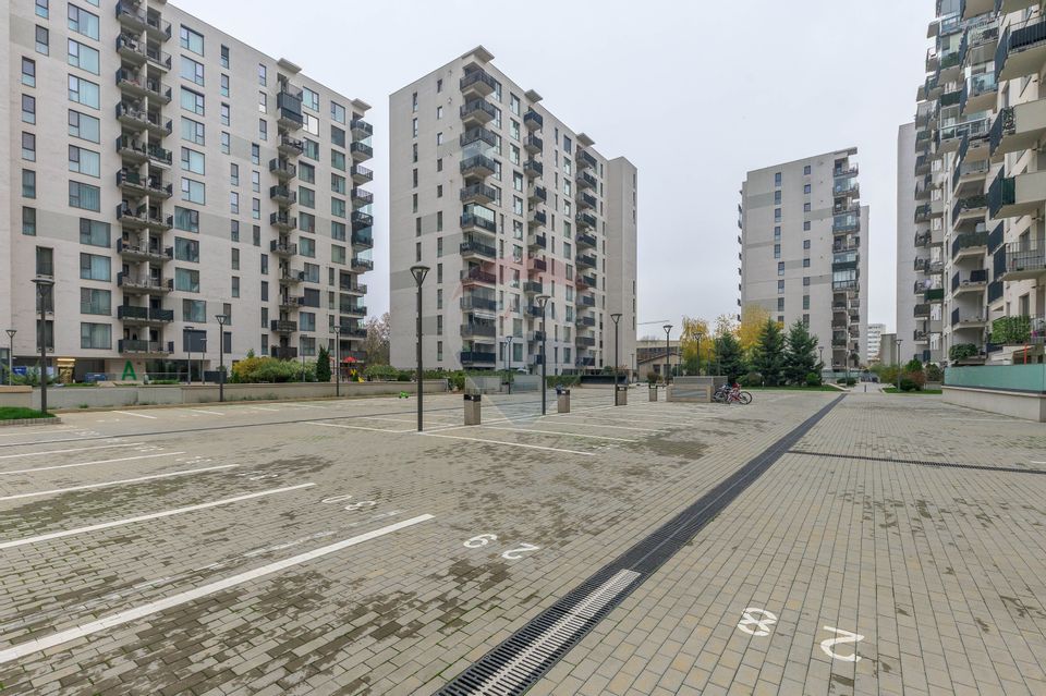 2 camere Città Nusco, Mobilat, utilat, terasă+balcon, centrală proprie