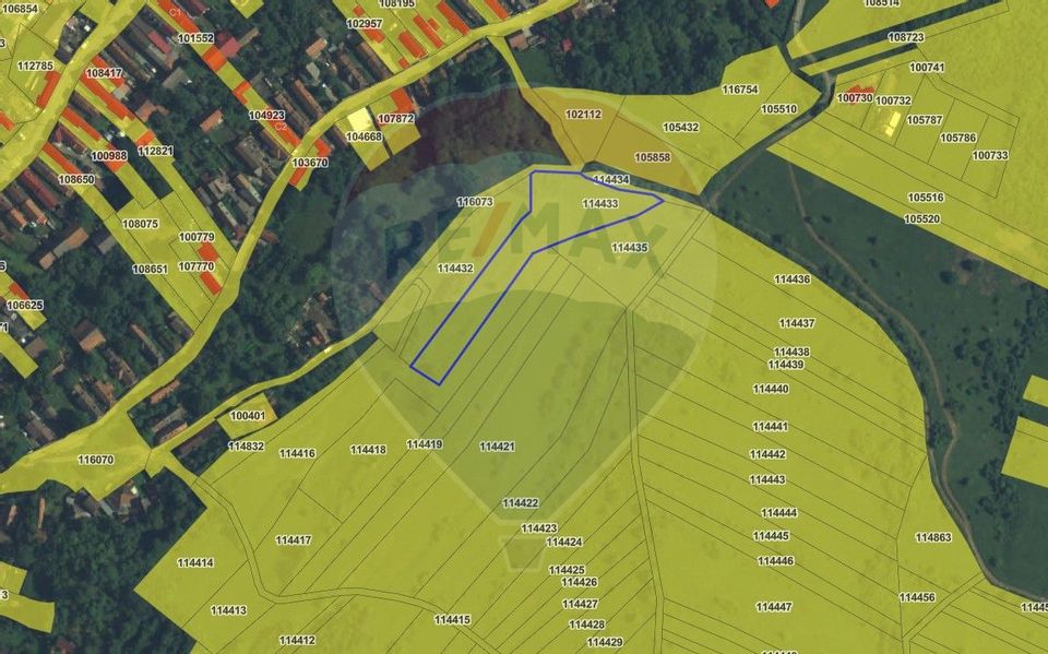 Teren extravilan, fâneaţă, 4000 mp, Tărlungeni