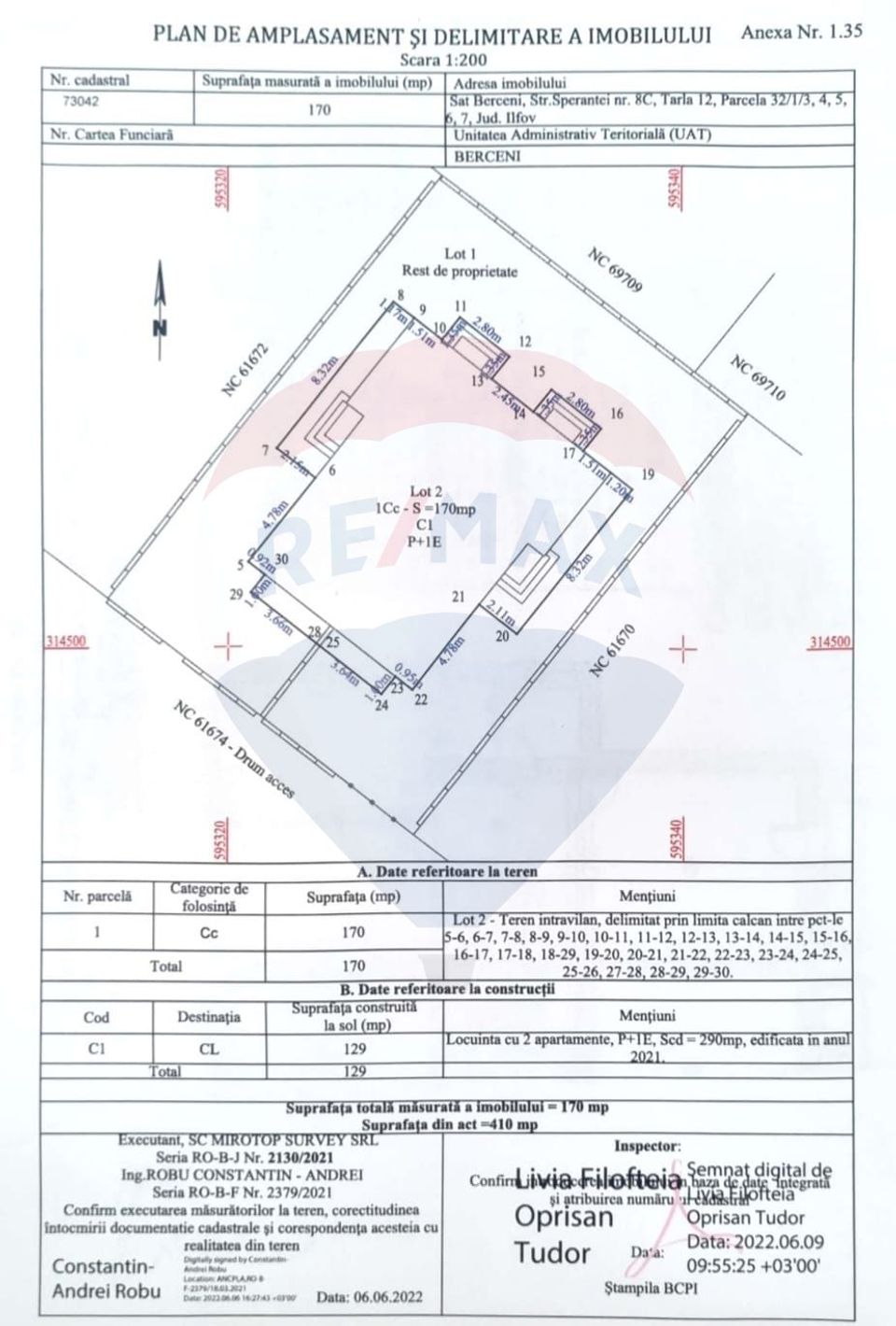 Duplex for sale in Berceni