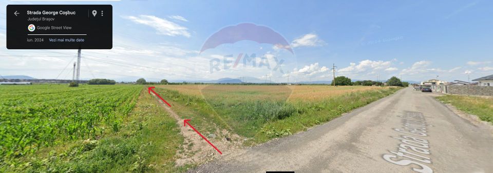 Teren de vanzare 4,300mp Sanpetru / Strada George cosbuc
