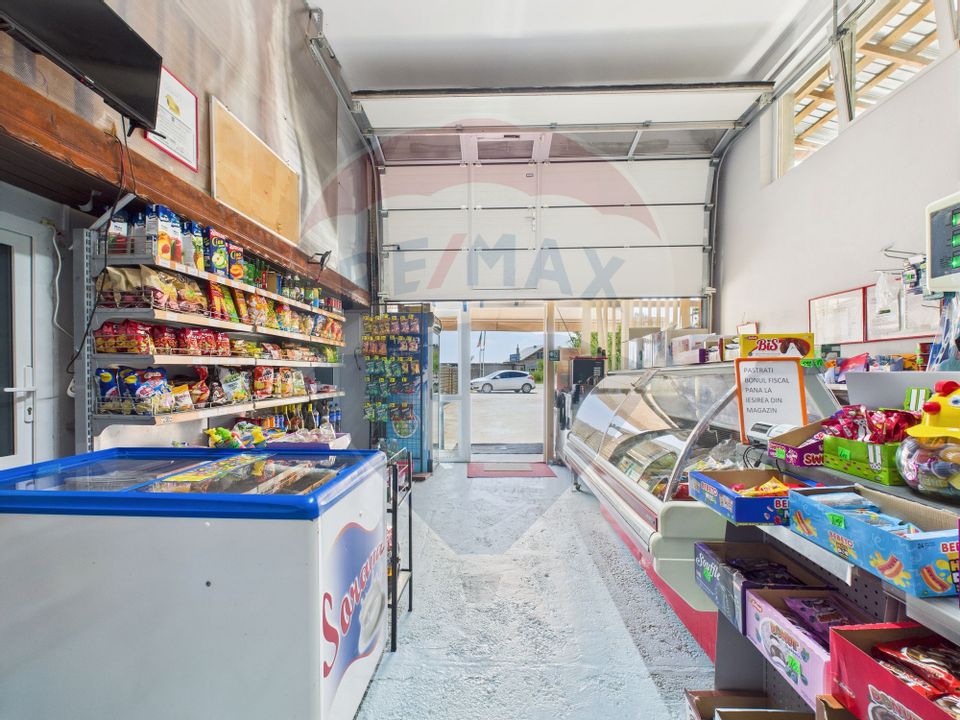 Hala, teren 5000 mp si casa in Potlogi- 38 km pana in Bucuresti