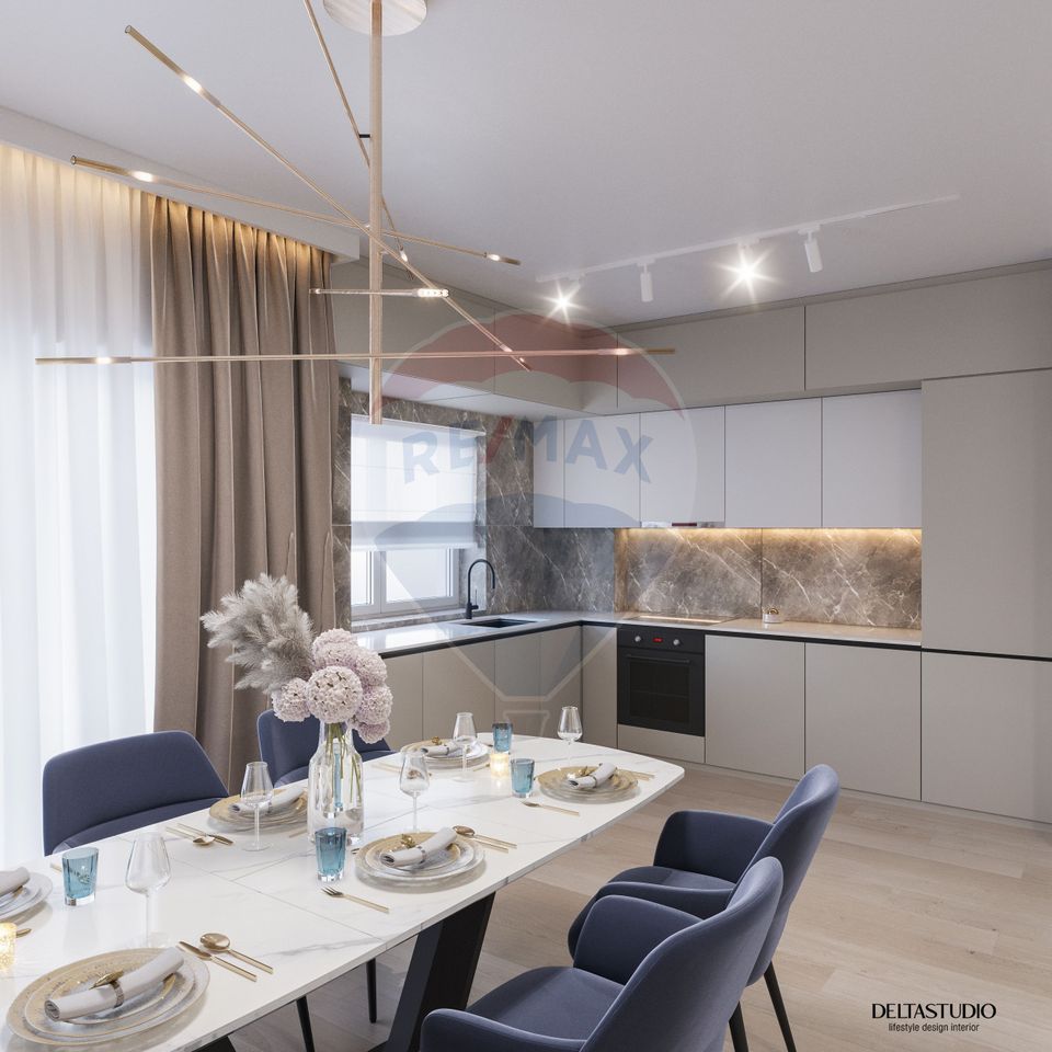 Apartament 2 camere, etaj 5, orientare Est, Capitolis Residence