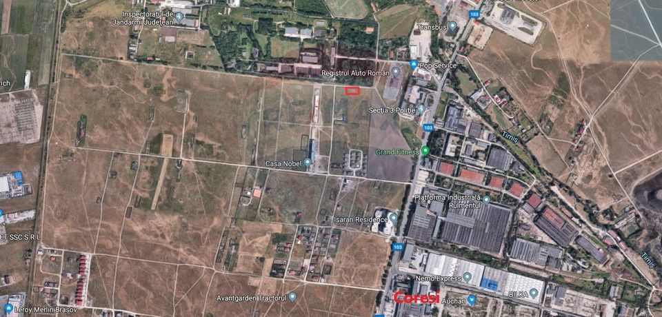 Teren Brasov -Tractoru- Strada George Bacovia