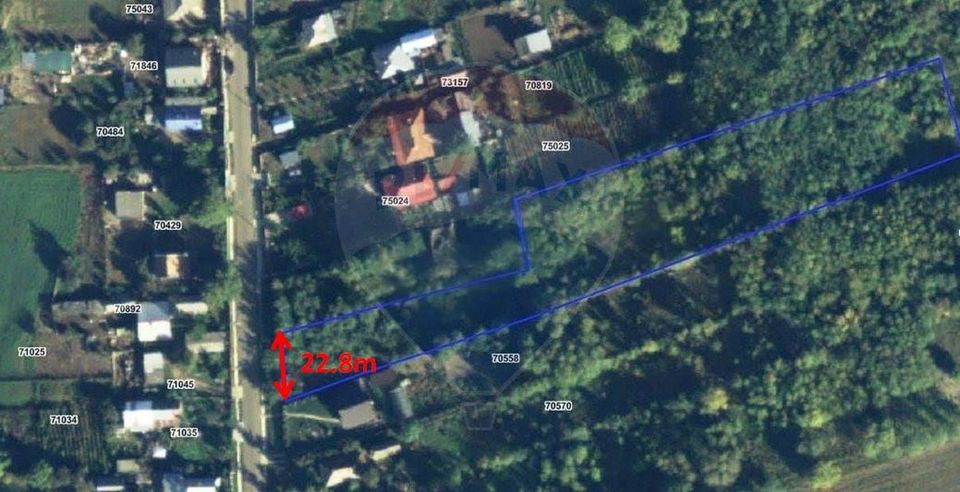 Teren 6,890mp Crasna / Strada Crasna