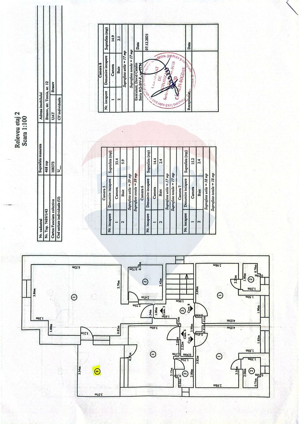 Hotel / Pensiune cu 14 camere/strada Tomis