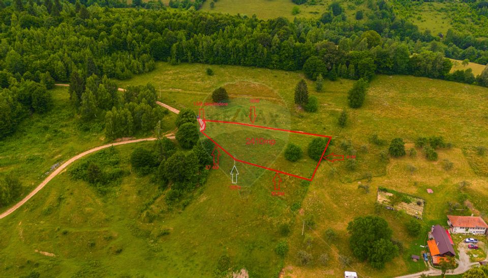 Land 2,410sqm Rasnov / Strada Valea Panicelului FN