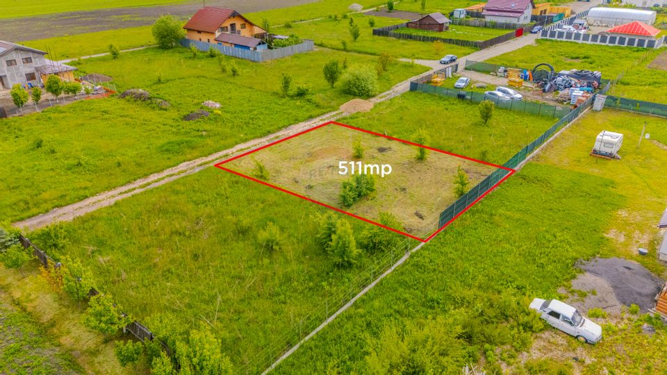 Teren 511mp Bod / Strada Uranus/ Intravilan