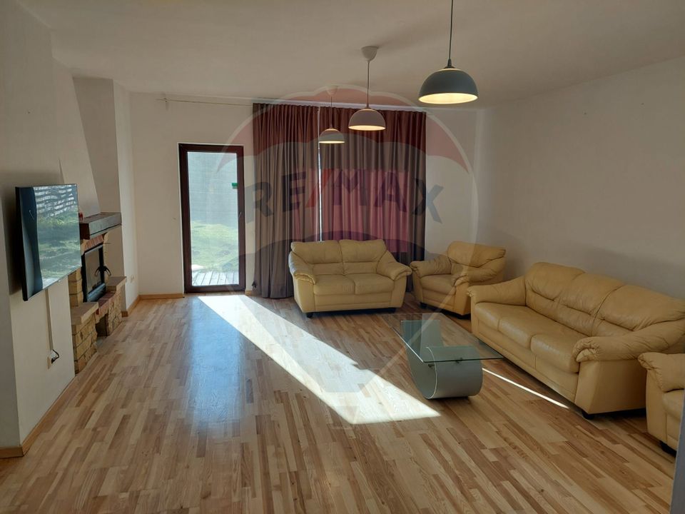 Casă de inchiriat Stupini, living, 3 dormitoare, 500mp