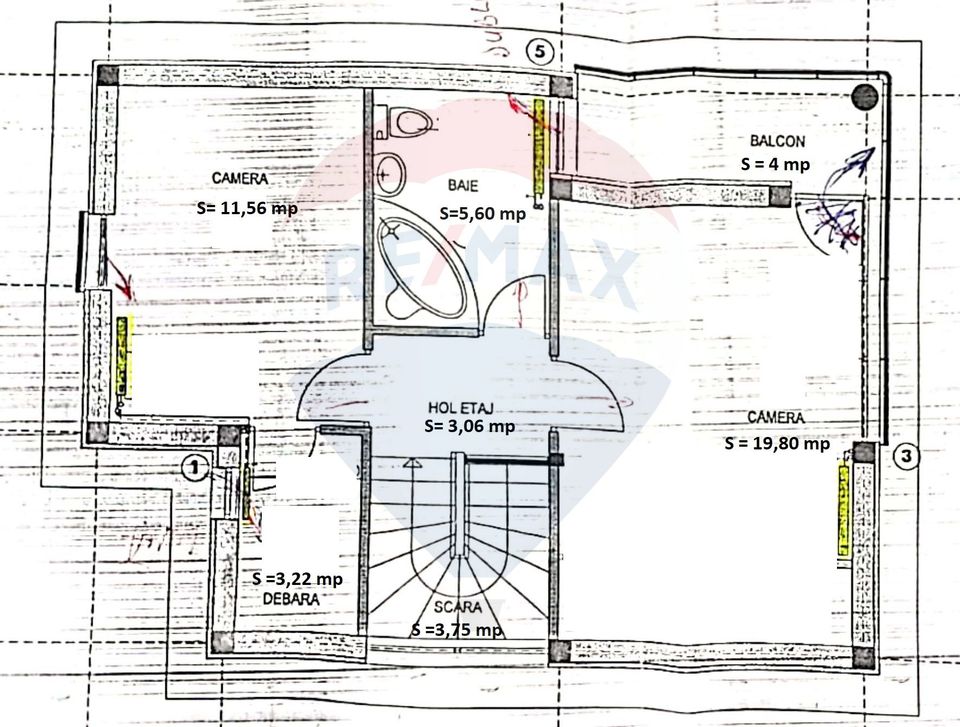 3 room House / Villa for sale, Aviatiei area