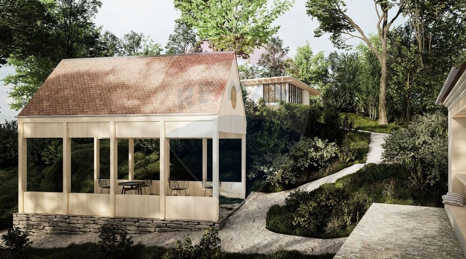 Teren cu locuinta si proiect arhitectural premium – Ilimbav