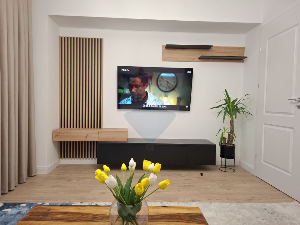 Apartament Nou, Lux, 1 Cameră, 48 mp – Prima Închiriere!
