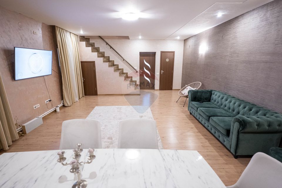 Vila 5 camere complet mobilata, foișor, teren generos