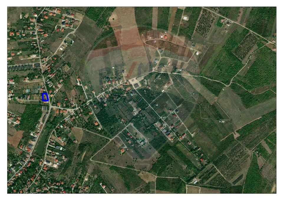 De Vânzare Teren Intravilan 1210 mp, dublu front, Strada Izvorului