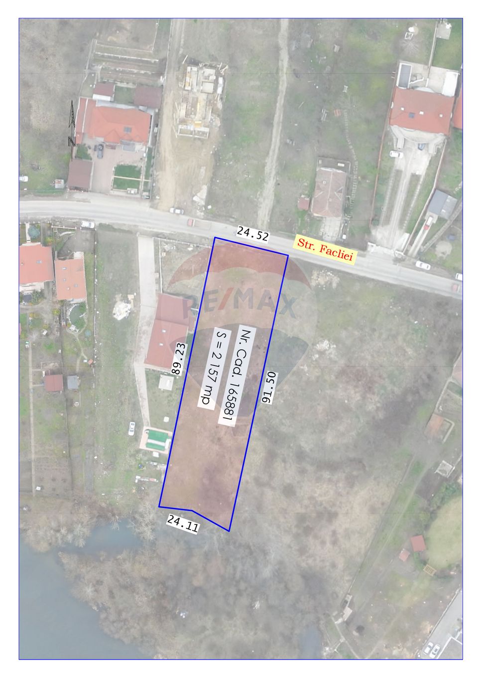 Land 2,156sqm Oradea / Strada Facliei